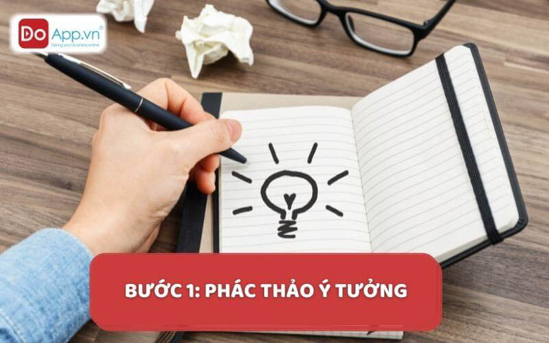 Bước 1: Phác thảo ý tưởng